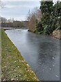 SE1719 : Huddersfield Broad Canal, frozen by yorkshirelad