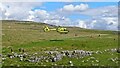 SD8964 : Air ambulance at Malham Cove by Mark Percy