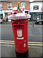 SP8003 : Decorated Pillar Box, Princes Risborough by David Hillas