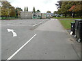 TQ0796 : Entrance to Little Green Junior School, Croxley Green by David Hillas