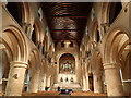 SK7053 : Southwell Minster, nave looking east by Phil Brandon Hunter