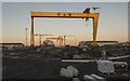 J3574 : Cranes, Belfast by Rossographer