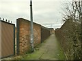 SE3932 : Footpath from Westbourne Avenue to Selby Road by Stephen Craven