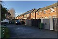 SP2865 : Rear of new houses, Vine Lane, Warwick by Robin Stott