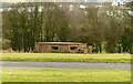 SK6235 : Pillbox at Tollerton Airfield by Alan Murray-Rust