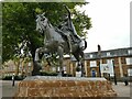 SP4540 : White Horse statue, Banbury (1) by Stephen Craven