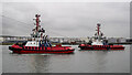 J3676 : Tugboats, Belfast by Rossographer