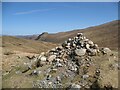 NY2608 : Cairn, Stake Pass Summit by Adrian Taylor