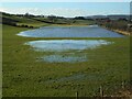 NS5772 : Flooded fields by Richard Sutcliffe