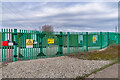 TQ7160 : Battery bank, Eccles Solar Field by Ian Capper