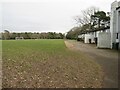 SZ1093 : Playing field near Queen's Park, Bournemouth by Malc McDonald