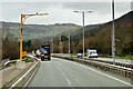 SH6572 : North Wales Expressway (A55) at Abergwyngregyn by David Dixon