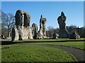 TL8564 : Bury St Edmunds - Abbey church - remains of North Transept by Rob Farrow