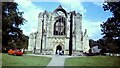 SE0754 : West Tower of Bolton Priory by Sandy Gerrard