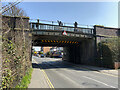 SP3065 : Railway bridge, Rugby Road, Royal Leamington Spa by Robin Stott