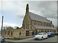 SE2931 : St Luke, Holbeck: west end (2) by Stephen Craven