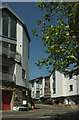 SX8060 : Houses on The Lamb, Totnes by Derek Harper