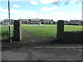 SE3215 : Old redundant gateposts, Chapelthorpe by Christine Johnstone