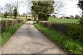 SO6657 : Country road at Edvin Loach by Philip Halling