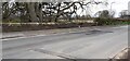 NY3869 : View of western parapet of Powdrake Bridge across Netherby Road by Roger Templeman