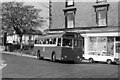 SJ3087 : Bus in Oxton Village  1971 by Alan Murray-Rust