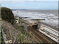 SX9676 : New sea wall nearing completion, north end of Dawlish station by Robin Stott