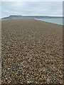 SY6675 : Chesil Beach - View southeastwards by Rob Farrow