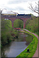 SO8275 : S15 on Falling Sands Viaduct, Kidderminster by Chris Allen