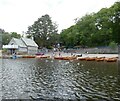 NY2622 : Keswick Boathouse by Gerald England