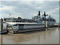 SJ3390 : HMS Bulwark at Liverpool by Chris Allen