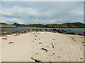 NM3025 : Sand on Eilean Dubh na Ciste by Andy Waddington