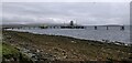 ND3595 : Jetty, Flotta Oil Terminal, Orkney by Claire Pegrum