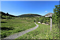 NN3230 : West Highland Way north from Tyndrum Lower station by Andy Waddington