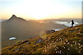 NC1309 : Stac Pollaidh and a Late Sunset over the Hebridean Sea, Scotland, UK by Andrew Tryon