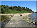 SZ0088 : Pottery Pier, Brownsea Island by Malc McDonald