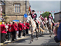 NT2540 : Peebles Cornet and supporters 2022 Beltane festival by Jim Barton