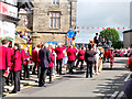 NT2540 : Beltane Queen arriving at Peebles Parish Church by Jim Barton