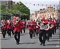 NT2540 : Peebles Burgh Silver Band, Beltane Procession by Jim Barton