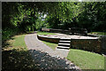 SJ9001 : Towpath and cycle path at Wolverhampton Locks No 20 by Roger  D Kidd