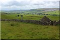 SD8174 : Barn Ruins by Sell Gill by Chris Heaton