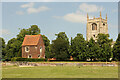 TF2157 : Tattershall Castle guardhouse & Holy Trinity church by Richard Croft