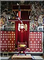 NS7894 : Stirling - Castle - Queen's Inner Hall - Throne by Rob Farrow