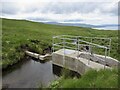 NM7044 : Weir, Allt Leacach by Richard Webb