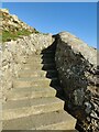 SH2082 : Steps leading up from the South Stack Lighthouse by Mat Fascione