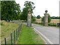 SU1070 : Eastern Gates To Avebury Manor by Alan Murray-Rust