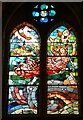 NS1059 : Bute - Mount Stuart - Zodiac Stained Glass - Pisces by Rob Farrow