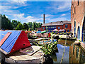 SJ9398 : The Heritage Wharf, Portland Basin Museum by David Dixon