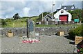 NM2257 : Coll - Arinagour - War Memorial and garden by Rob Farrow