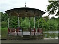 SJ4066 : Bandstand on The Groves, Chester by Stephen Craven