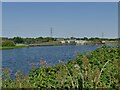 SE4924 : Brotherton Weir with hydropower station by Stephen Craven